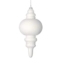 Ornamento Vickerman Terminal Flocado 10 Cm Paquete De 3 Irrompibles - Venta Internacional.