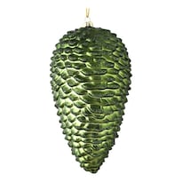 Adorno Navideño Piña Vickerman Verde Mate/brillante - Venta Internacional.