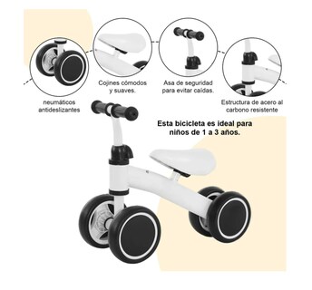 Foto 2 | Foto 2 | Juguete Scooter Bicicleta De Equilibrio Blanco