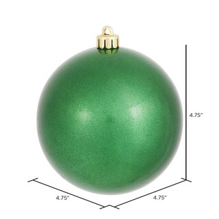 Foto 2 | Foto 2 | Adorno Vickerman Bola De Caramelo Verde 4 75 Cm Irrompible 4 Piezas - Venta Internacional.