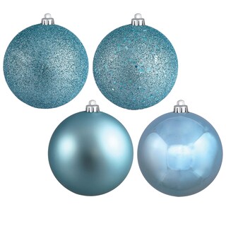 Foto 1 | Foto 1 | Ornamento Vickerman Bola De 8 Cm Baby Blue Con 4 Acabados Surtidos - Venta Internacional.