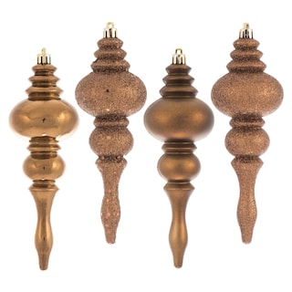 Foto 1 | Foto 1 | Juego De 8 Adornos Vickerman Para Árbol De Navidad Terminales De 7'' Con 4 Acabados - Venta Internacional.