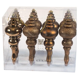Foto 4 | Foto 4 | Juego De 8 Adornos Vickerman Para Árbol De Navidad Terminales De 7'' Con 4 Acabados - Venta Internacional.