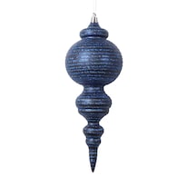 Adorno Vickerman Terminal Azul Medianoche Mate 10 Cm 2 Por Bolsa - Venta Internacional.