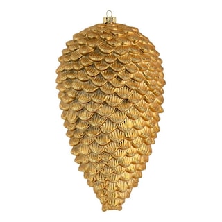 Foto 1 | Foto 1 | Adornos Navideños Piña De Pino Con Brillantina En Cobre/dorado Vickerman - Venta Internacional.