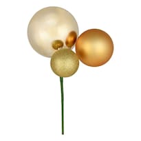 Adorno Pick Vickerman Dorado De Plástico Irrompible - Venta Internacional.