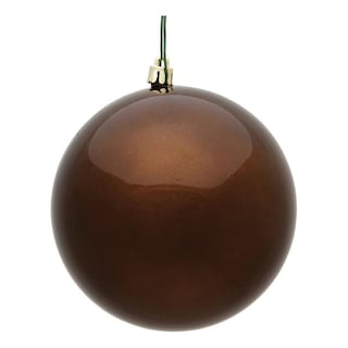 Foto 1 | Foto 1 | Adornos Vickerman Bola De Caramelo Plástica Marrón Mocha 4 Cm 6 Piezas - Venta Internacional.