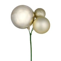 Pick De Adorno Vickerman Champagne De Plástico Irrompible - Venta Internacional.