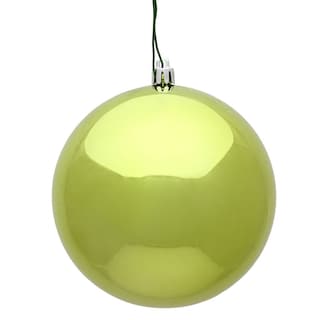 Foto 1 | Foto 1 | Ornamento Vickerman Bola Brillante Lima De 6 Cm De Diámetro Paquete De 4 - Venta Internacional.