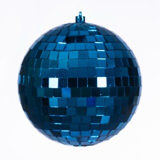 Foto 1 | Foto 1 | Adorno Vickerman Bola De Espejo Azul De 6 Cm Paquete Con 4 - Venta Internacional.