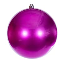 Adorno Vickerman Bola De Caramelo Rosa Fucsia 10 Cm 1 Por Bolsa - Venta Internacional.
