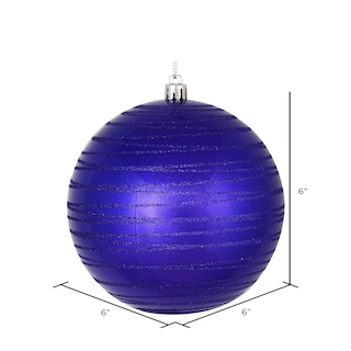 Foto 2 | Foto 2 | Adorno Bola Morada Vickerman Con Garantía Limitada De 1 Año - Venta Internacional.