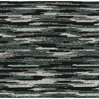 Foto 4 | Foto 4 | Puff Otomano Benzara Moderno Verde Y Blanco 40x40x40 Cm Jacquard - Venta Internacional.