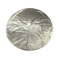 Falda Para Árbol De Navidad Vickerman Metálico Plata 213 Cm - Venta Internacional.