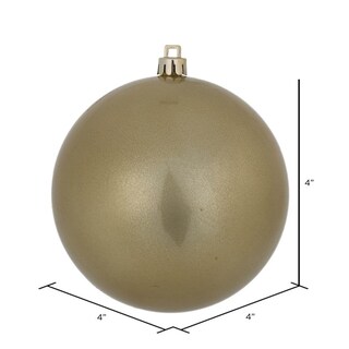 Foto 2 | Foto 2 | Adorno Navideño Bola Vickerman Candy 4cm Champagne 6 Piezas - Venta Internacional.