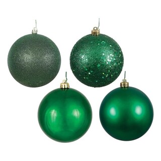 Foto 1 | Foto 1 | Bola De Adorno Navideño Vickerman Acabados Surtidos 12 Cm Paquete De 4 - Venta Internacional.