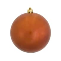 Adorno Navideño Vickerman Bola De Caramelo Naranja Envejecido De 12'' - Venta Internacional.