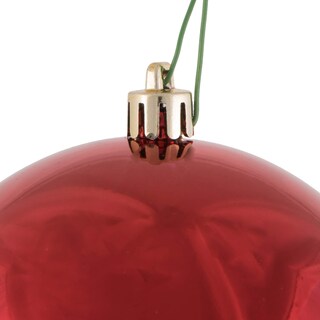 Foto 4 | Foto 4 | Adorno Navideño Vickerman Bola Roja Brillante 30 Cm Plástico - Venta Internacional.