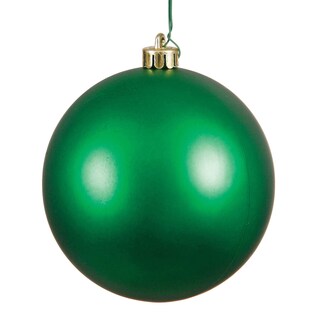 Foto 1 | Foto 1 | Adorno Navideño Bola Verde Mate Vickerman 4 Cm - 6 Por Bolsa - Venta Internacional.
