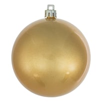 Adorno Navideño Vickerman Bola De Caramelo Cobre Dorado 3 Cm 12 Piezas - Venta Internacional.