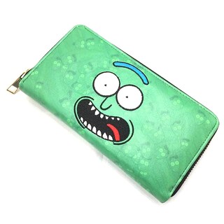 Foto 1 | Foto 1 | Cartera Cucumber Ricks Mortys Ricks Anime De Piel Sintética Unisex - Venta Internacional.