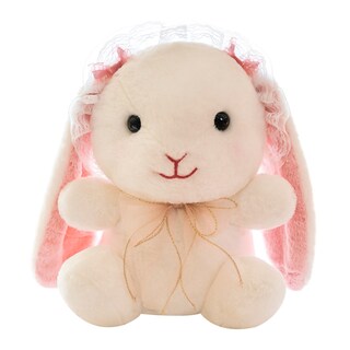 Foto 1 | Foto 1 | Bandolera Con Bonito Conejo De Peluche De 25 Cm Para Niños - Venta Internacional.