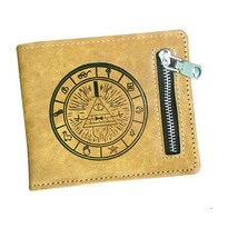 Monedero De Piel Plegable Gravitys Falls Anime - Venta Internacional.
