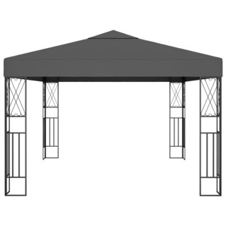 Foto 3 | Foto 3 | Gazebo Casafoyer 3m X 4m Tela Antracita Con Estructura De Acero - Venta Internacional.