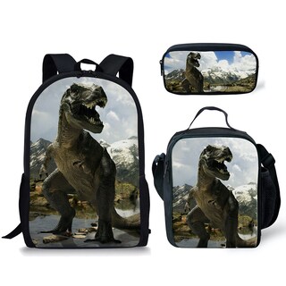 Foto 1 | Foto 1 | Set De Mochila Fierce Dinosaur Casual Para Niños 3 Piezas - Venta Internacional.