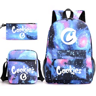 Foto 1 | Foto 1 | Set De Mochilas Cookies Anime School De 3 Piezas Con Bolsa De Hombro - Venta Internacional.