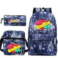 Set De Mochilas Me Contros Tes Con Estampado Anime 3 Unidades - Venta Internacional.