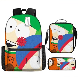 Foto 1 | Foto 1 | Set De Mochilas South Parks Stans Marshs Anime School 3 Piezas - Venta Internacional.