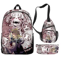 Set De Mochilas Escolares My Heros Academias 3 Unidades Para Niños - Venta Internacional.