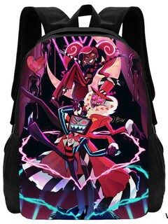Foto 1 | Foto 1 | Mochila Hazbins Hotels Lucifers Morningstars Anime School - Venta Internacional.