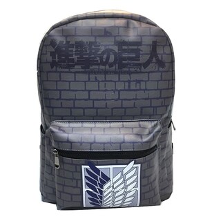 Foto 1 | Foto 1 | Mochila Escolar De Poliuretano Attacks Ons Titans Para Niños 30 X 12 X 42 Cm - Venta Internacional.