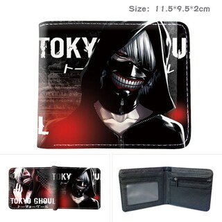 Foto 2 | Foto 2 | Monedero De Piel Plegable Tokyo Ghouls Anime Unisex - Venta Internacional.