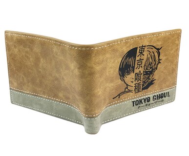 Foto 2 | Foto 2 | Monedero De Piel Plegable Tokyo Ghouls Anime Unisex - Venta Internacional.