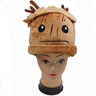 Foto 1 | Foto 1 | Gorro De Peluche Para Cosplay Baby Groot I Am Groot Para Adultos - Venta Internacional.