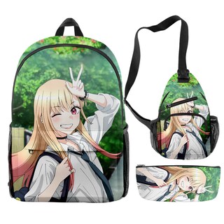 Foto 1 | Foto 1 | Set De Mochila My Dress Up Darlings Anime School 3 Unidades/lote - Venta Internacional.