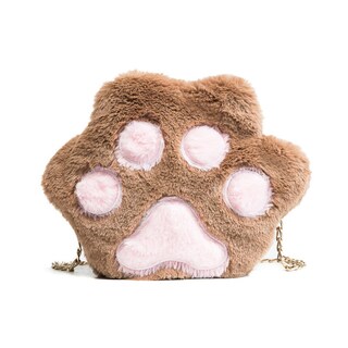 Foto 1 | Foto 1 | Bandolera De Peluche Bear Paw Anime Para Niños De 2 A 10 Años - Venta Internacional.
