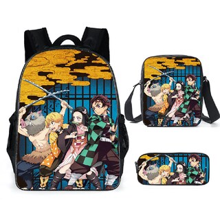 Foto 1 | Foto 1 | Set De Mochilas Demons Slayers Satchel Polyester Anime Sc - Venta Internacional.