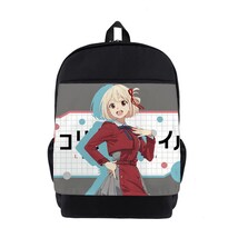 Mochila Escolar Lycoris Recoils Anime Para Niños En Edad Escolar - Venta Internacional.
