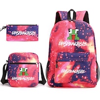 Juego De Mochilas Escolares Unspeakables De 3 Piezas Con Bandolera Para Niños - Venta Internacional.