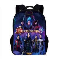 Mochila Escolar Para Niños Descendants Oxford Con Impresión 3d De 31 X 13 X 42 Cm - Venta Internacional.