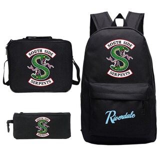 Foto 1 | Foto 1 | Set De Mochilas Riverdales Con Estampado De Anime Con Bolsa De Almuerzo Y Bolsa Para Lápices - Venta Internacional.