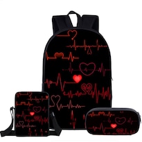 Set De Mochilas Unisex Para Escuelas De Medicina Y Enfermería 3 Piezas - Venta Internacional.