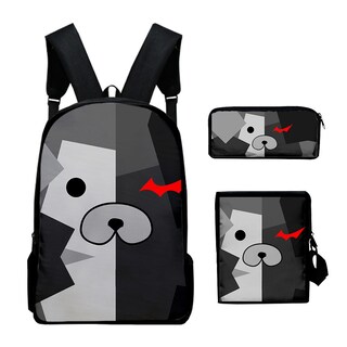 Foto 1 | Foto 1 | Set De Mochilas Monokumass Con Estampado 3d Mochila Escolar Oxford Para Niños - Venta Internacional.