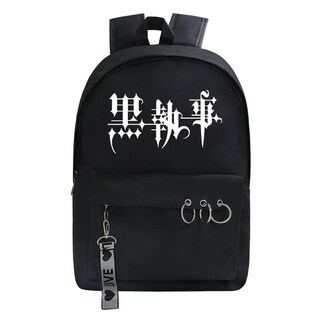 Foto 1 | Foto 1 | Mochila Escolar De Anime Blacks Butlers 27 X 15 X 41 Cm - Venta Internacional.