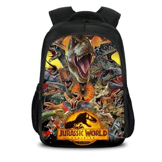 Foto 1 | Foto 1 | Mochila Escolar Con Diseño De Dinosaurios Para Niños Nailon 27 X 12 X 35 Cm - Venta Internacional.