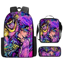 Set De Mochilas Jojos Bizarres Adventures Anime De 3 Piezas Para Niños - Venta Internacional.